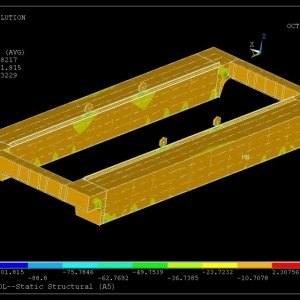 YZ110�p���T�����ؙC����Ԫ���� finite element analysis of YZ110 type casting cran ...