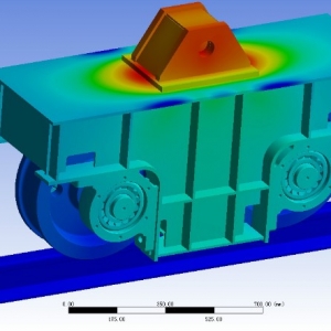 ���ؙC�_܇����Ԫ���� finite element analysis of crane trolley